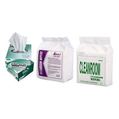 RoHS Non Woven Cleaning Wipes Lint Free For Semiconductor Industries