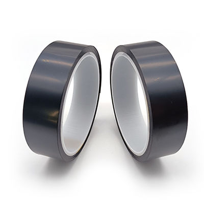 Heat Resistant Black Thermal Tape ESD Low Static Polyimide Film